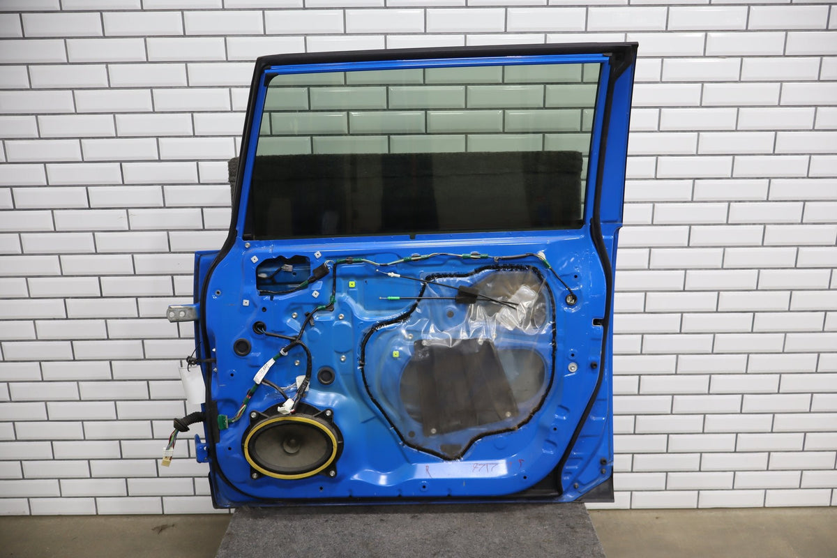 2007-2014 Toyota FJ Cruiser Right Front Door Voodoo Blue 2JV