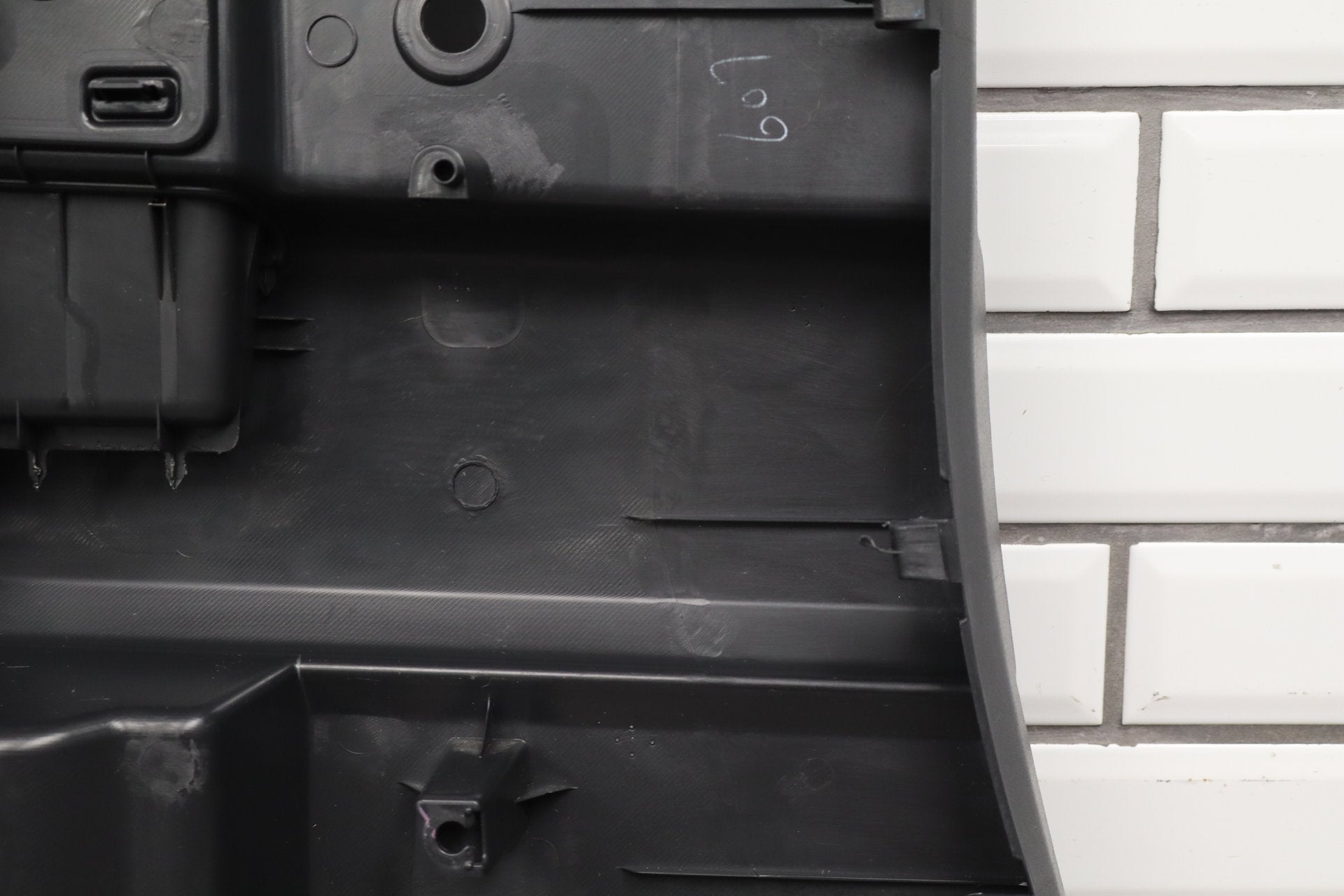2007-2014 Toyota FJ Cruiser Right Rear Door Panel Dark Charcoal 11