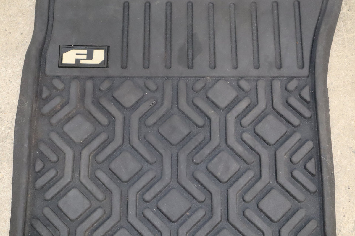 2007-2014 Toyota FJ Crusier OEM Rubber Floor Mats x4