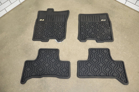 2007-2014 Toyota FJ Crusier OEM Rubber Floor Mats x4