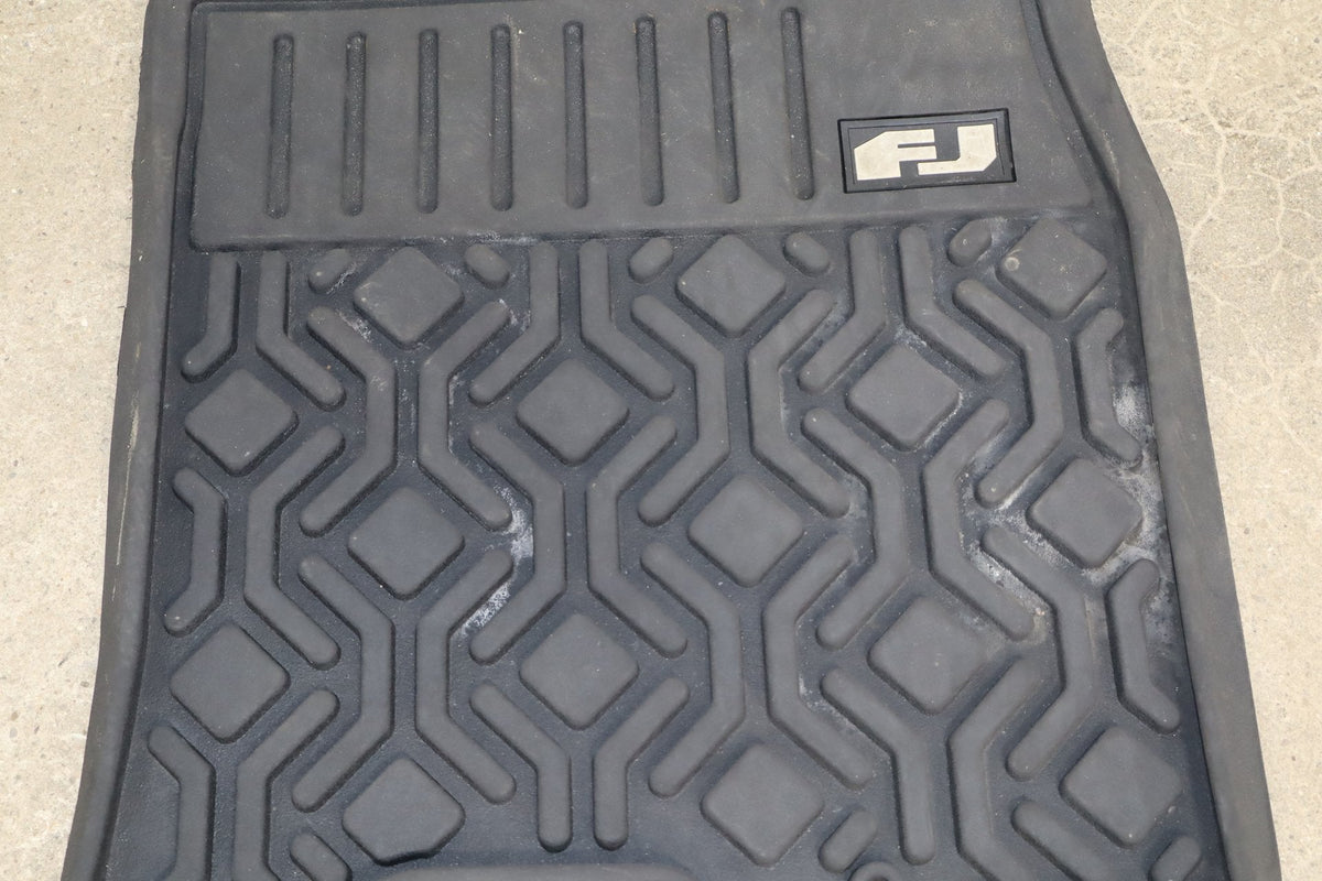 2007-2014 Toyota FJ Crusier OEM Rubber Floor Mats x4