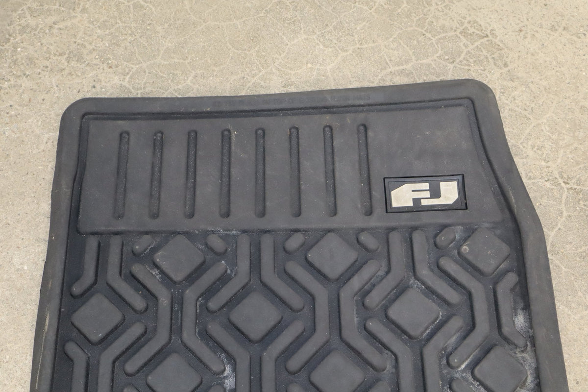 2007-2014 Toyota FJ Crusier OEM Rubber Floor Mats x4