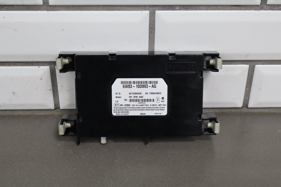 2007-2015 Jaguar XKR- Bluetooth Module PN: 6w83-10d893-ag