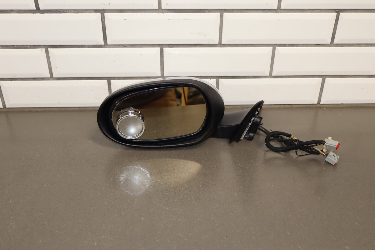 2007-2015 Jaguar XKR Left Door Mirror Liquid Silver MEE