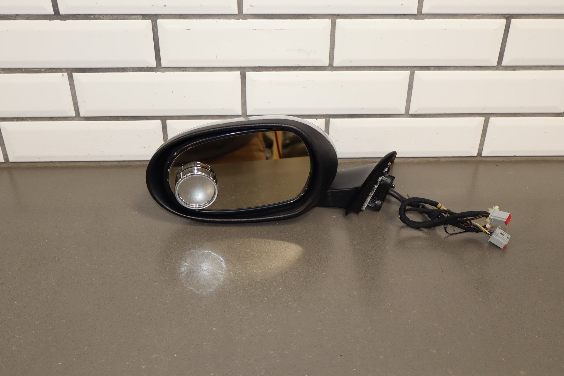 2007-2015 Jaguar XKR Left Door Mirror Liquid Silver MEE
