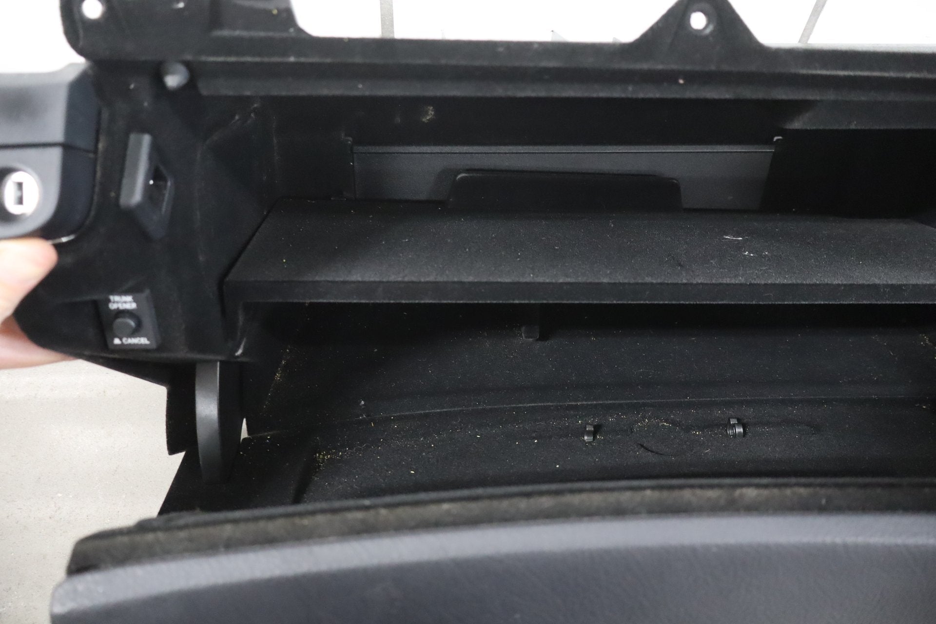2007-2017 Lexus LS460 Glove Box Black 20