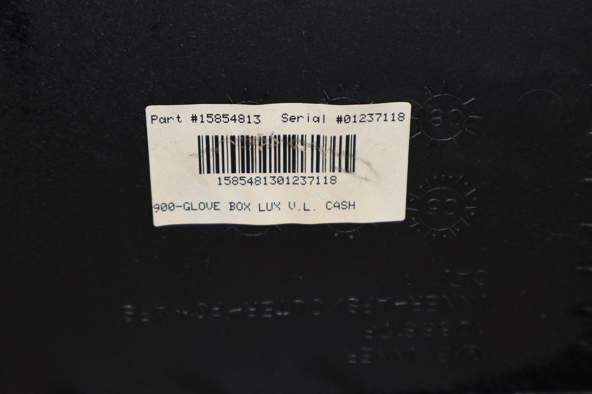 2007 Cadillac Escalade- Glove Box