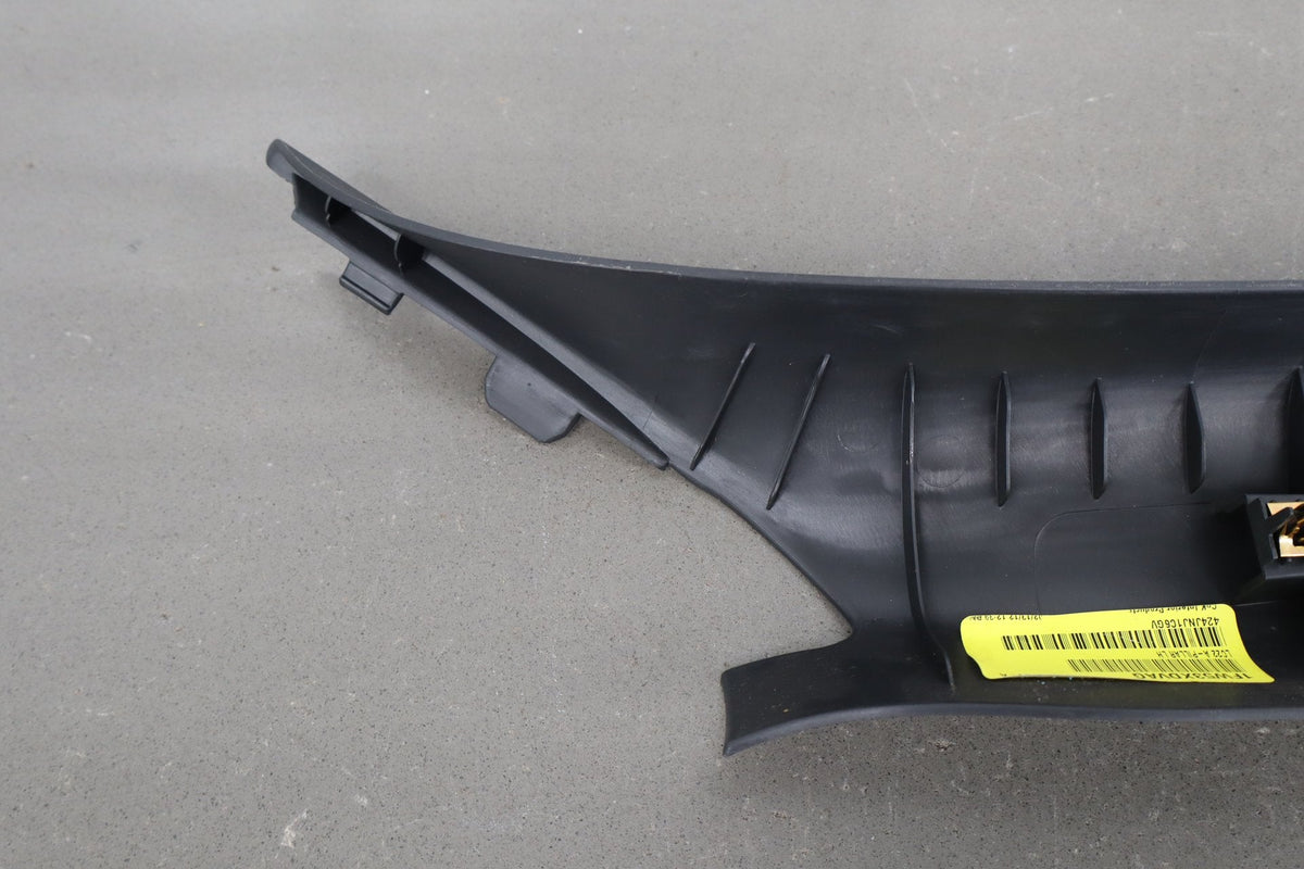 2008-14 Dodge Challenger A-Pillar Trim Pair Dark Slate Gray DV