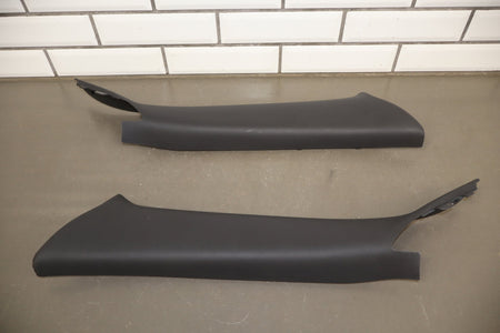 2008-14 Dodge Challenger A-Pillar Trim Pair Dark Slate Gray DV