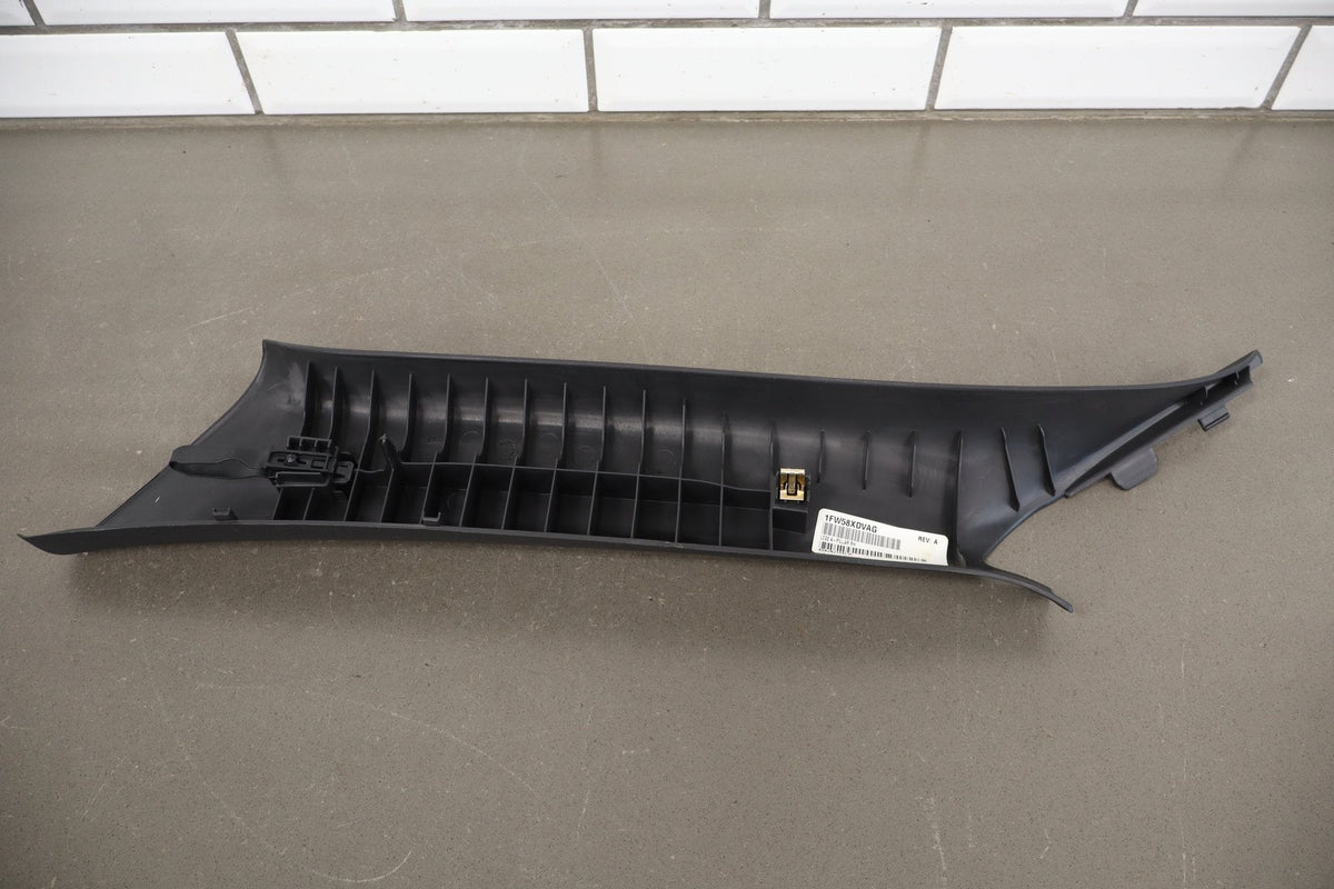 2008-14 Dodge Challenger A-Pillar Trim Pair Dark Slate Gray DV