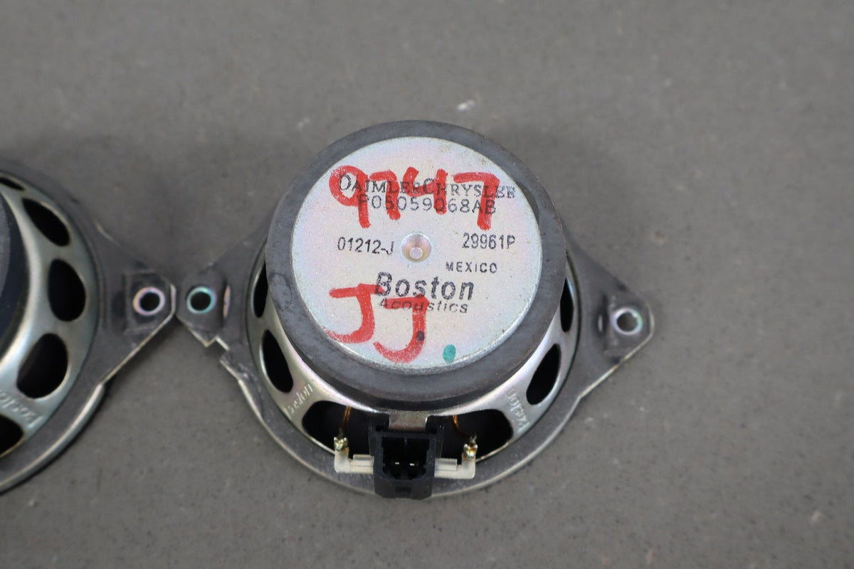 2008-14 Dodge Challenger Boston Acoustics Speaker Set 6pc OEM