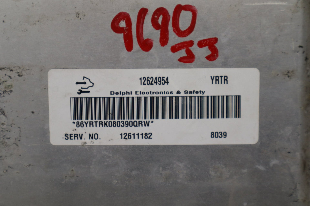 2008-2009 Chevrolet Tahoe 6.0L Gasoline Engine Computer/ ECU 12629278