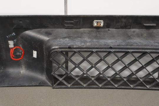 2008 - 2009 Hummer H2 OEM Lower Radiator Grille (Textured Black) *1 Missing Tab*