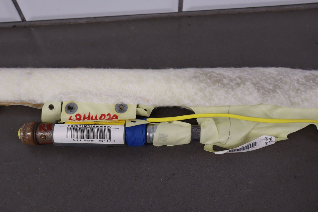 2008 - 2009 Hummer H2 SUV Right Passenger REAR Roof Mounted Curtain Airbag