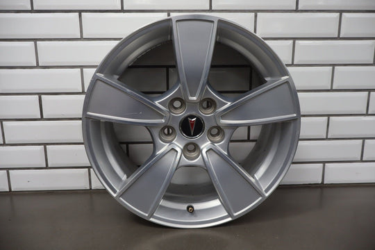 2008 - 2009 Pontiac G8 GT Aluminum Alloy Wheel OEM 18x8 Silver