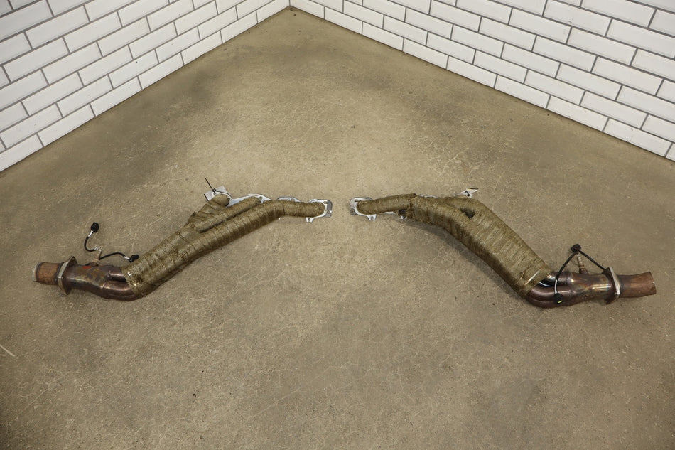 2008-2010 Dodge Challenger 6.1L Pair Long Tube Headers Left/Right Stainless