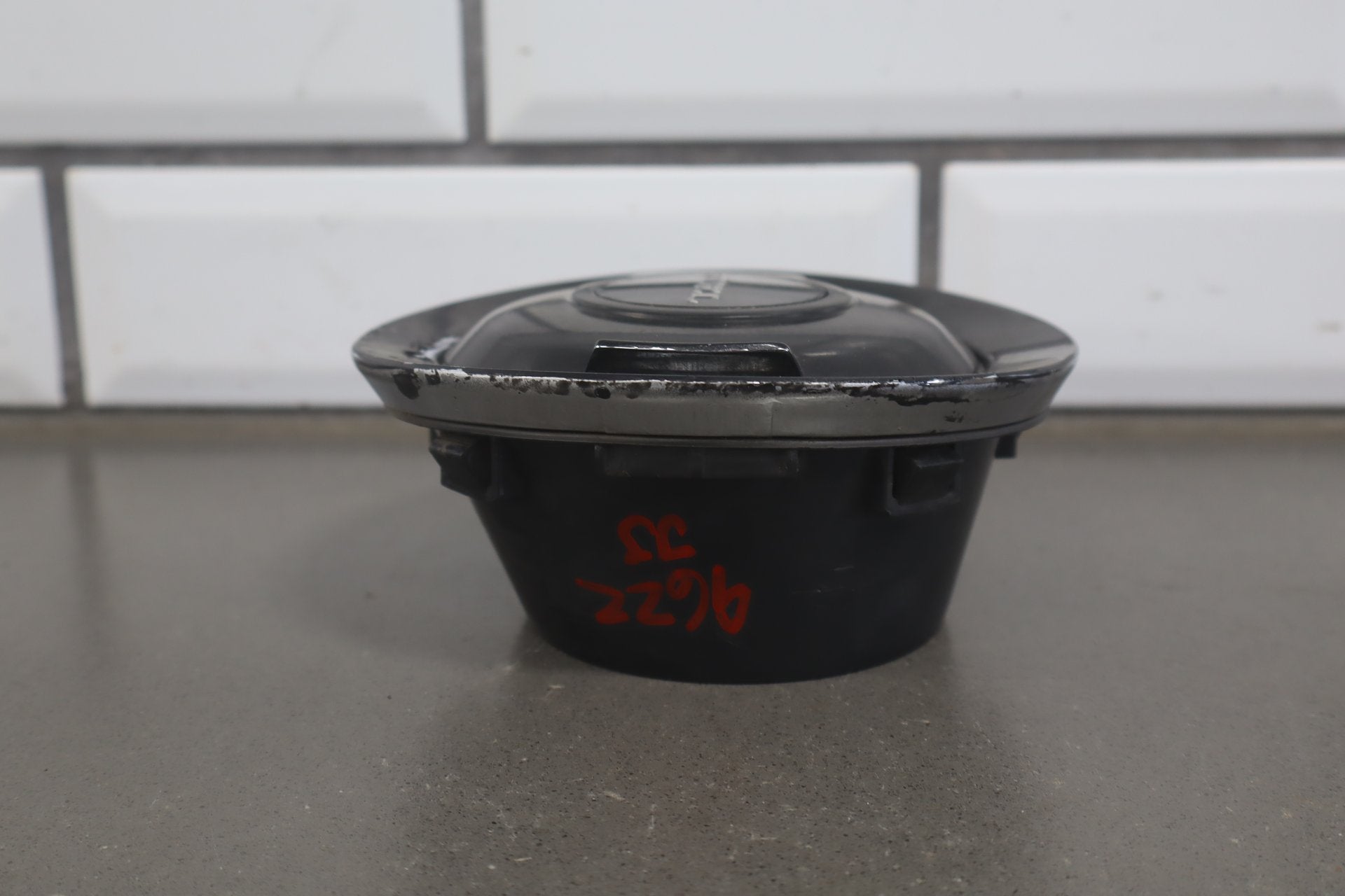 2008-2010 Dodge Challenger Fuel Filler Door Plasti Dip Chrome