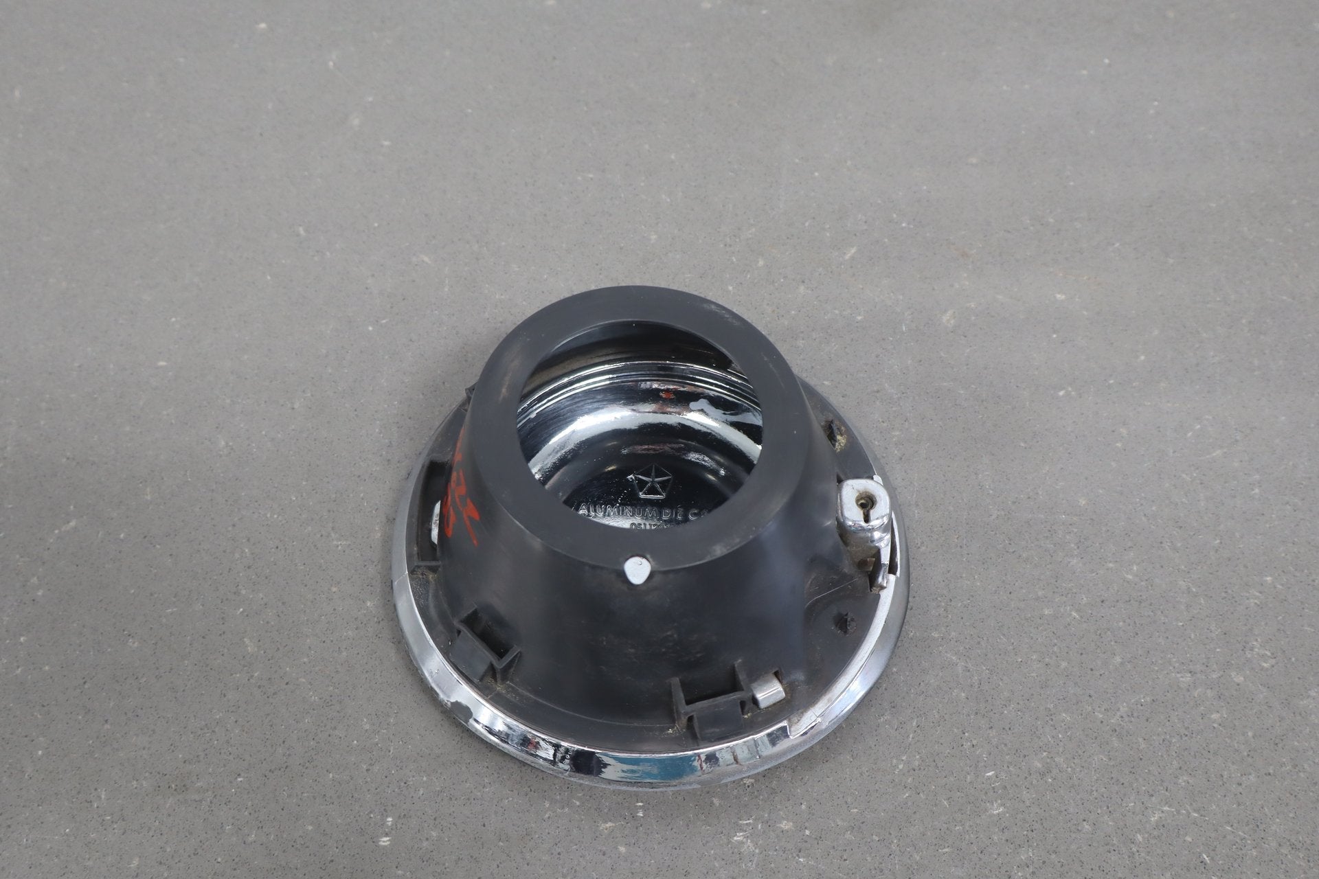 2008-2010 Dodge Challenger Fuel Filler Door Plasti Dip Chrome