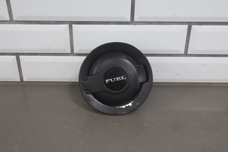 2008-2010 Dodge Challenger Fuel Filler Door Plasti Dip Chrome