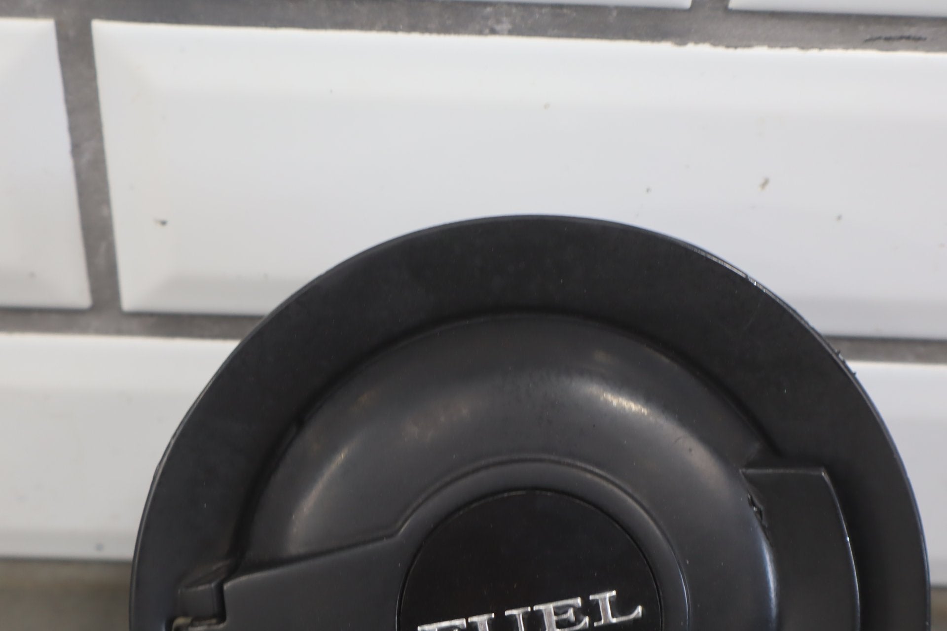 2008-2010 Dodge Challenger Fuel Filler Door Plasti Dip Chrome