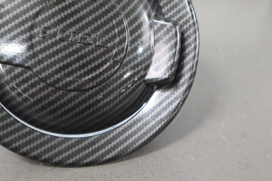 2008 - 2010 Dodge Challenger Fuel/Gas Tank door (Carbon Fiber Sticker)