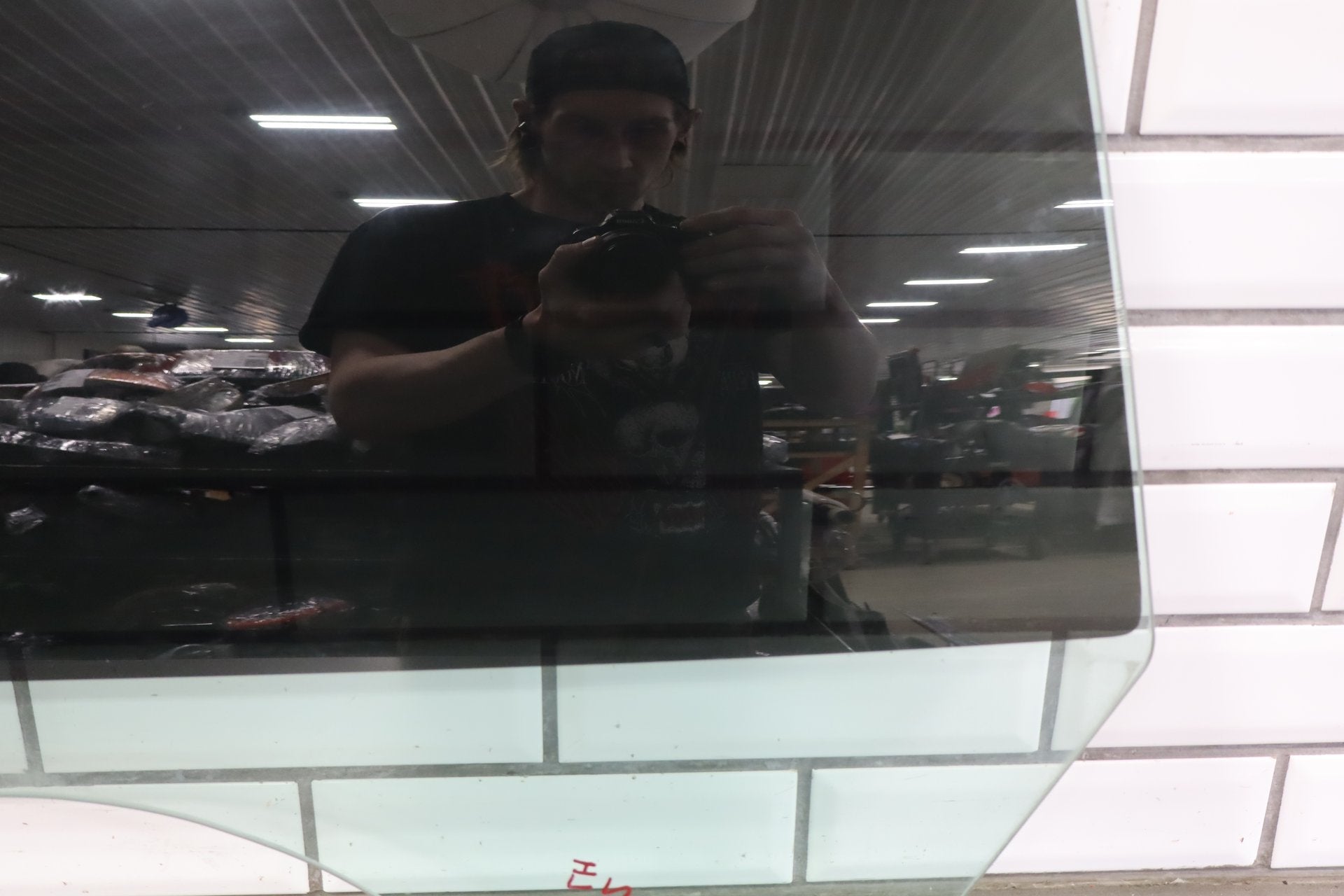 2008-2010 Dodge Challenger Left Front Door Window OEM