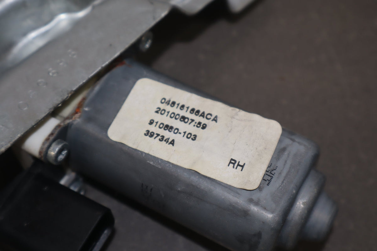 2008-2010 Dodge Challenger Right Front Door Regulator OEM