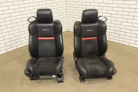 2008-2010 Dodge Challenger SRT8 Leather Seats Set Front/Rear OEM