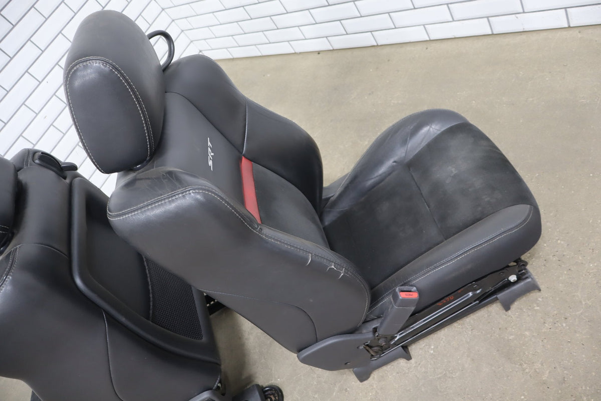 2008-2010 Dodge Challenger SRT8 Leather Seats Set Front/Rear OEM