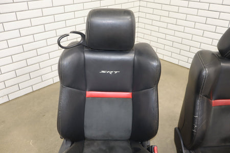 2008-2010 Dodge Challenger SRT8 Leather Seats Set Front/Rear OEM