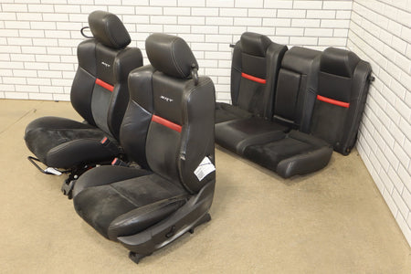 2008-2010 Dodge Challenger SRT8 Leather Seats Set Front/Rear OEM