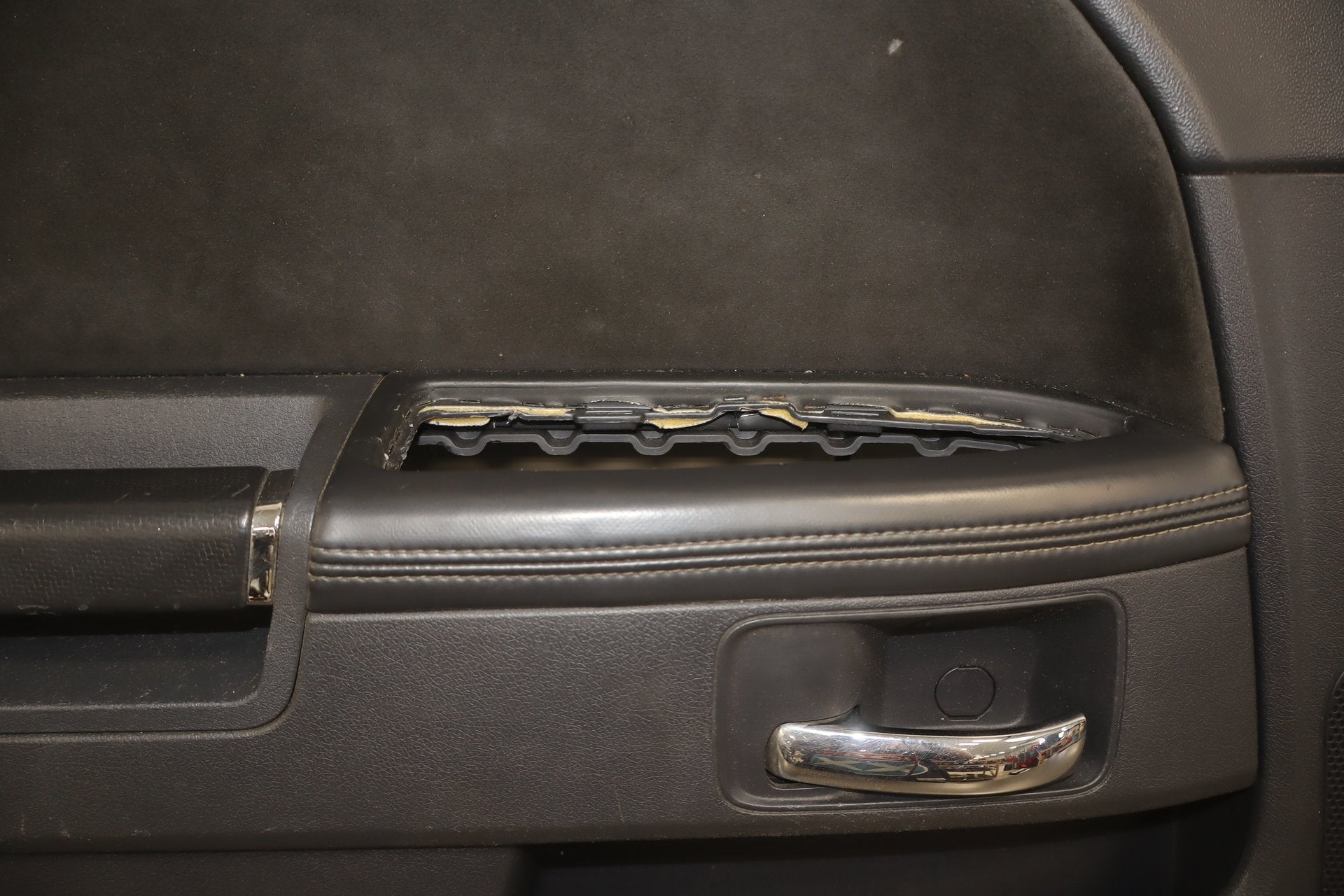 2008-2010 Dodge Challenger SRT8 Left Front Interior Trim Panel Dark Slate Gray