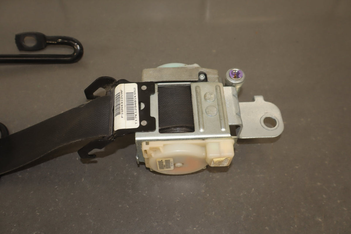2008-2010 Dodge Challenger SRT8 Left Front Seat Belt Dark Slate Gray DV