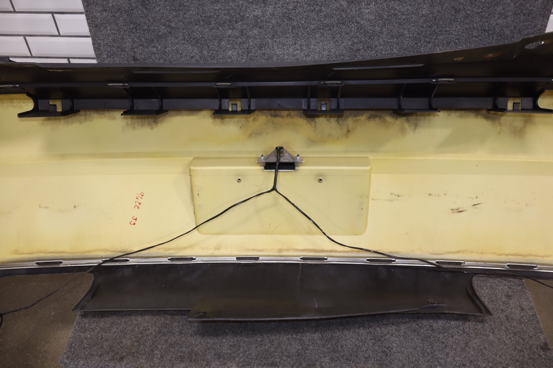 2008-2010 Dodge Challenger SRT8 Rear Bumper Bright Silver PS2