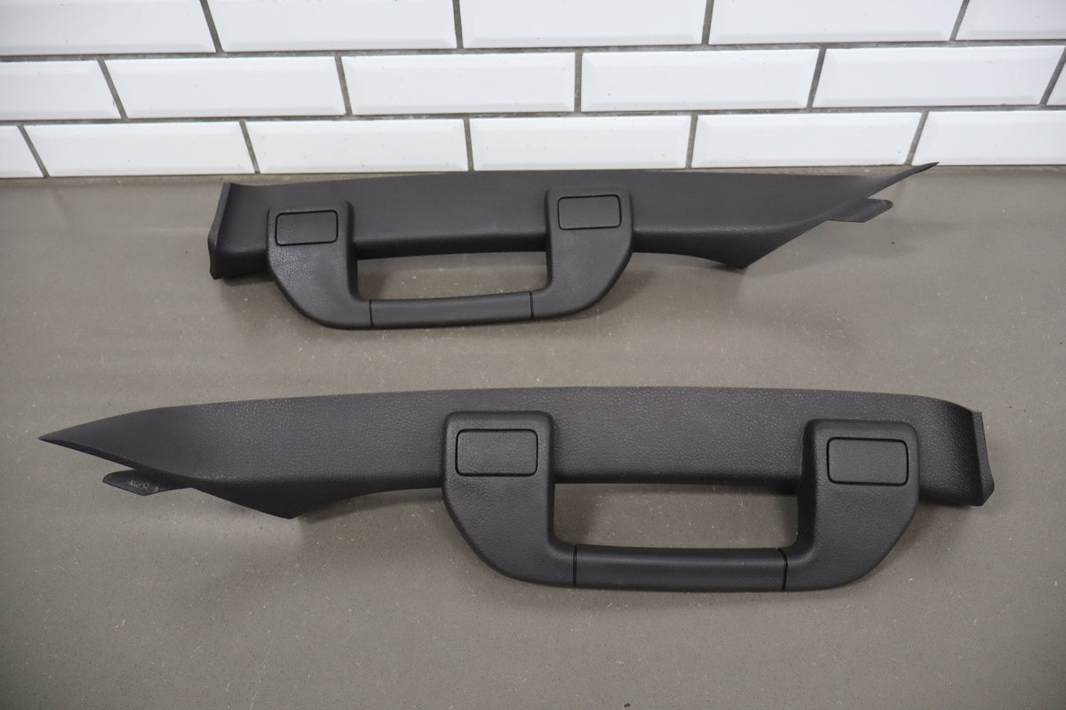 2008-2010 Ford F-250 Super Duty Pair A Pillar Trim Black LS