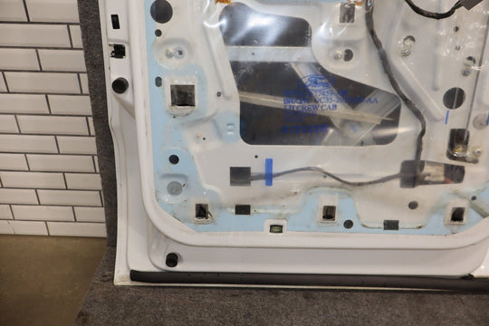 2008 - 2012 Ford F - 250 Super Duty Crew Cab Left Rear Door White