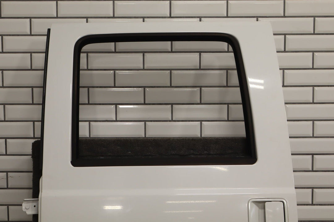 2008 - 2012 Ford F - 250 Super Duty Crew Cab Left Rear Door White