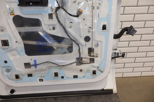 2008 - 2012 Ford F - 250 Super Duty Crew Cab Left Rear Door White