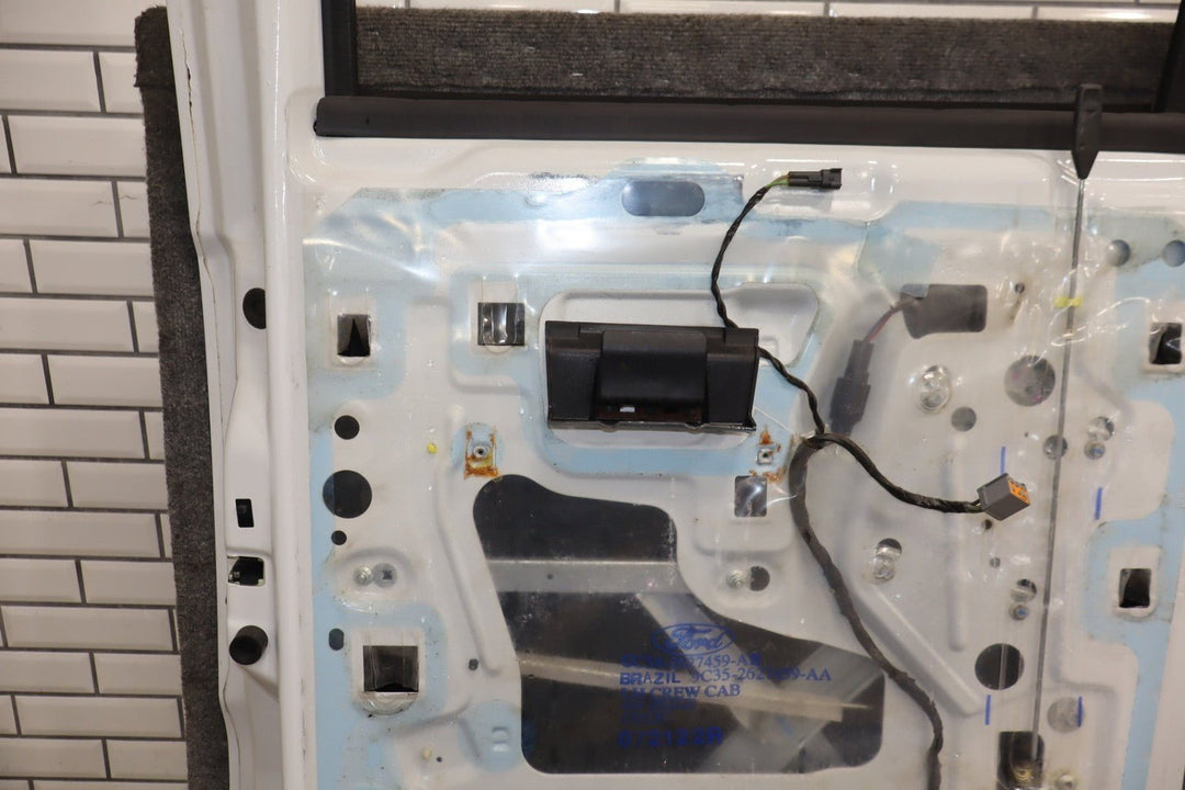 2008 - 2012 Ford F - 250 Super Duty Crew Cab Left Rear Door White