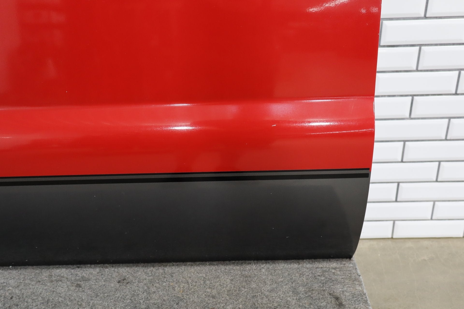 2008-2012 Ford F-250 Super Duty Left Rear Door Red ( F1 ) 9C3Z2624631C