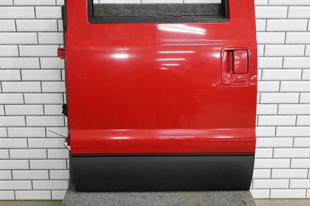 2008-2012 Ford F-250 Super Duty Left Rear Door Red ( F1 ) 9C3Z2624631C