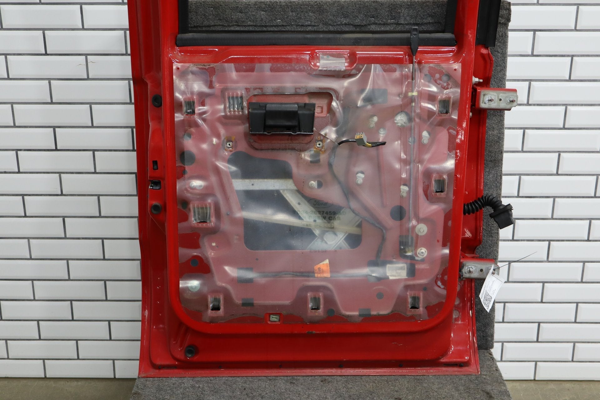 2008-2012 Ford F-250 Super Duty Left Rear Door Red ( F1 ) 9C3Z2624631C