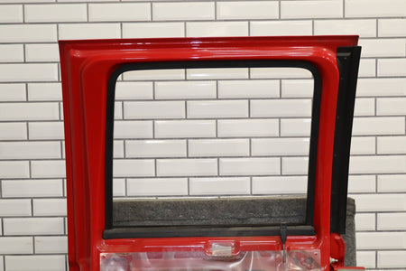 2008-2012 Ford F-250 Super Duty Left Rear Door Red ( F1 ) 9C3Z2624631C