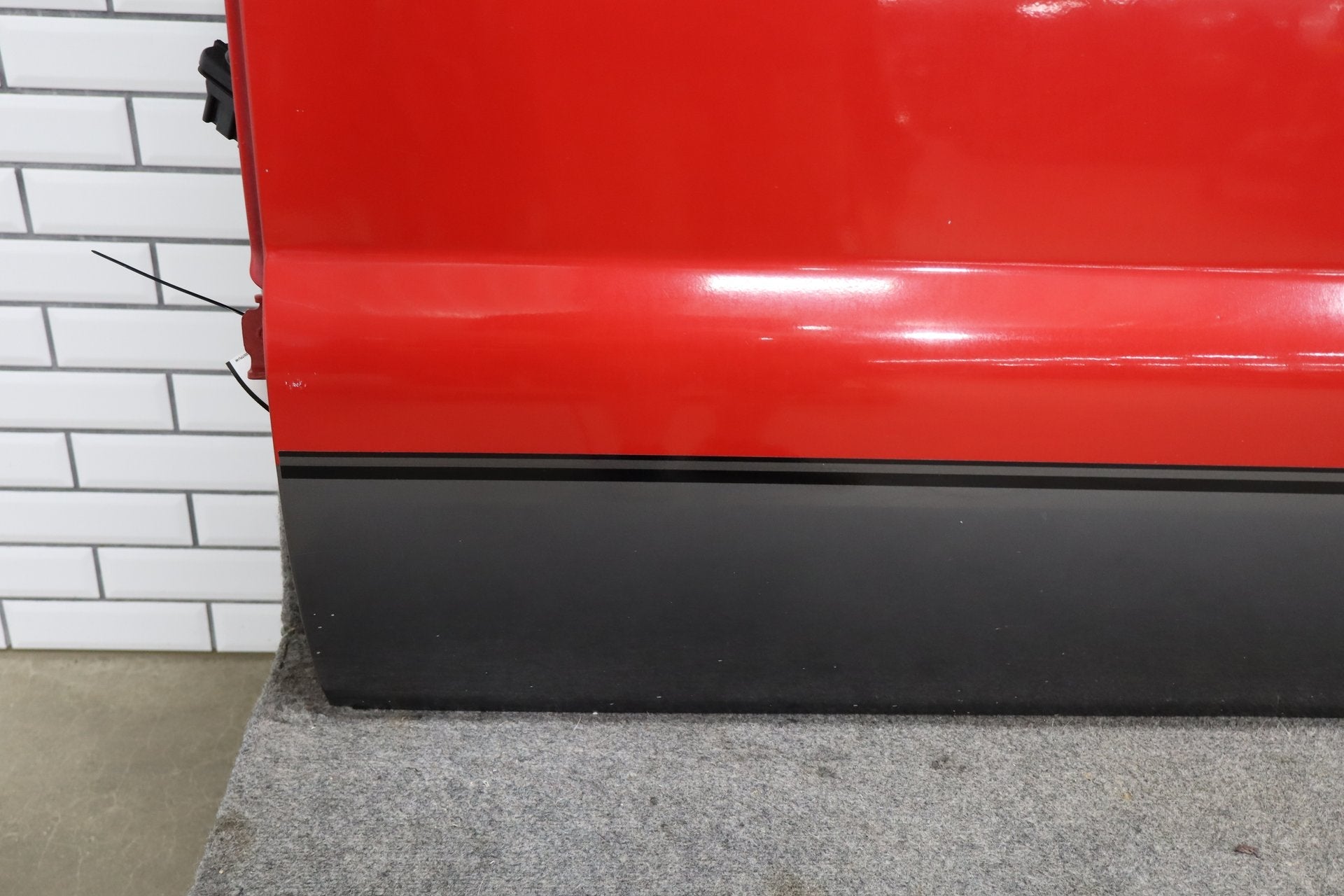 2008-2012 Ford F-250 Super Duty Left Rear Door Red ( F1 ) 9C3Z2624631C