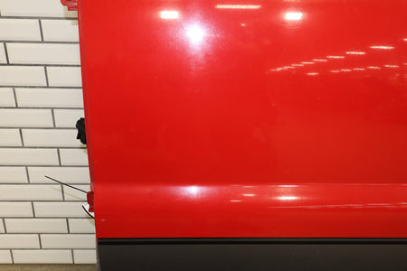 2008-2012 Ford F-250 Super Duty Left Rear Door Red ( F1 ) 9C3Z2624631C