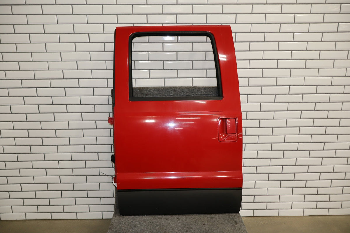 2008-2012 Ford F-250 Super Duty Left Rear Door Red ( F1 ) 9C3Z2624631C