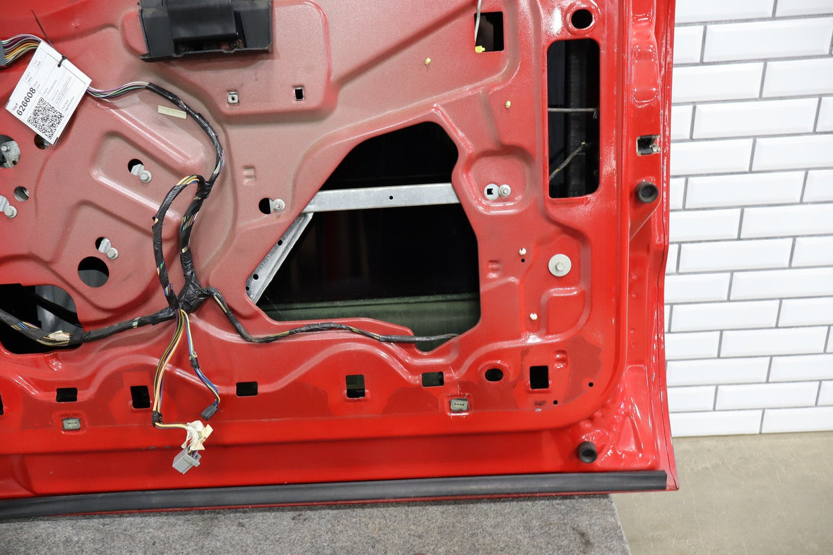 2008-2012 Ford F-250 Super Duty Right Front Door Red F1 9C3Z2520124A