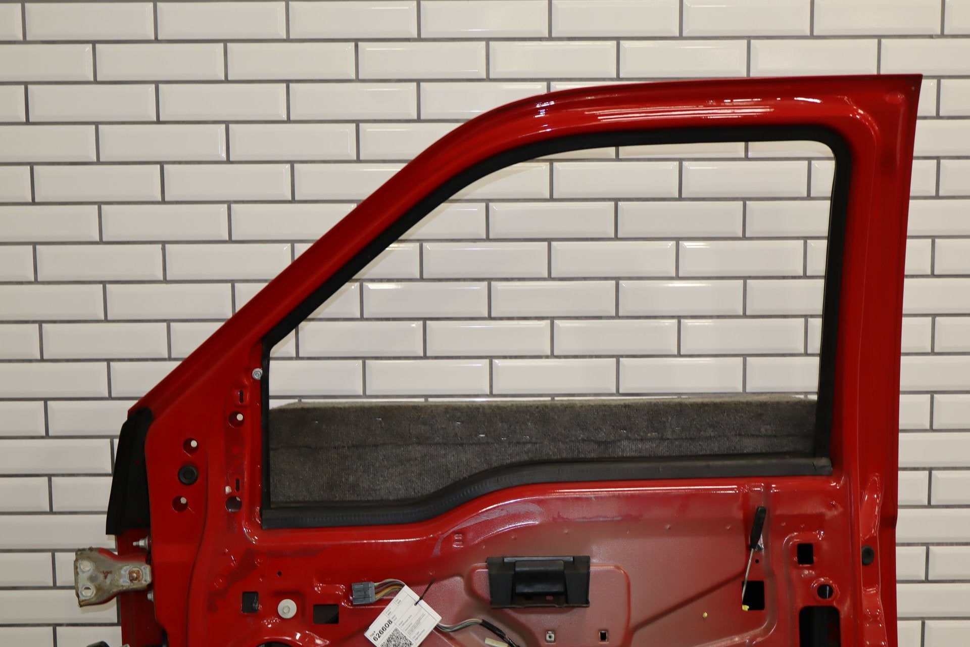 2008-2012 Ford F-250 Super Duty Right Front Door Red F1 9C3Z2520124A