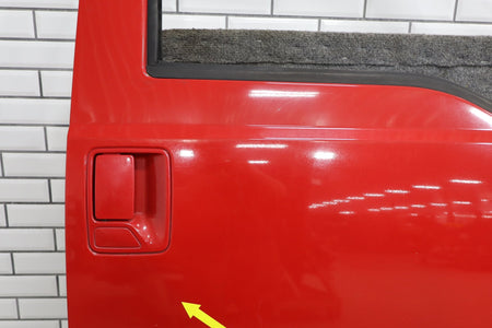2008-2012 Ford F-250 Super Duty Right Front Door Red F1 9C3Z2520124A