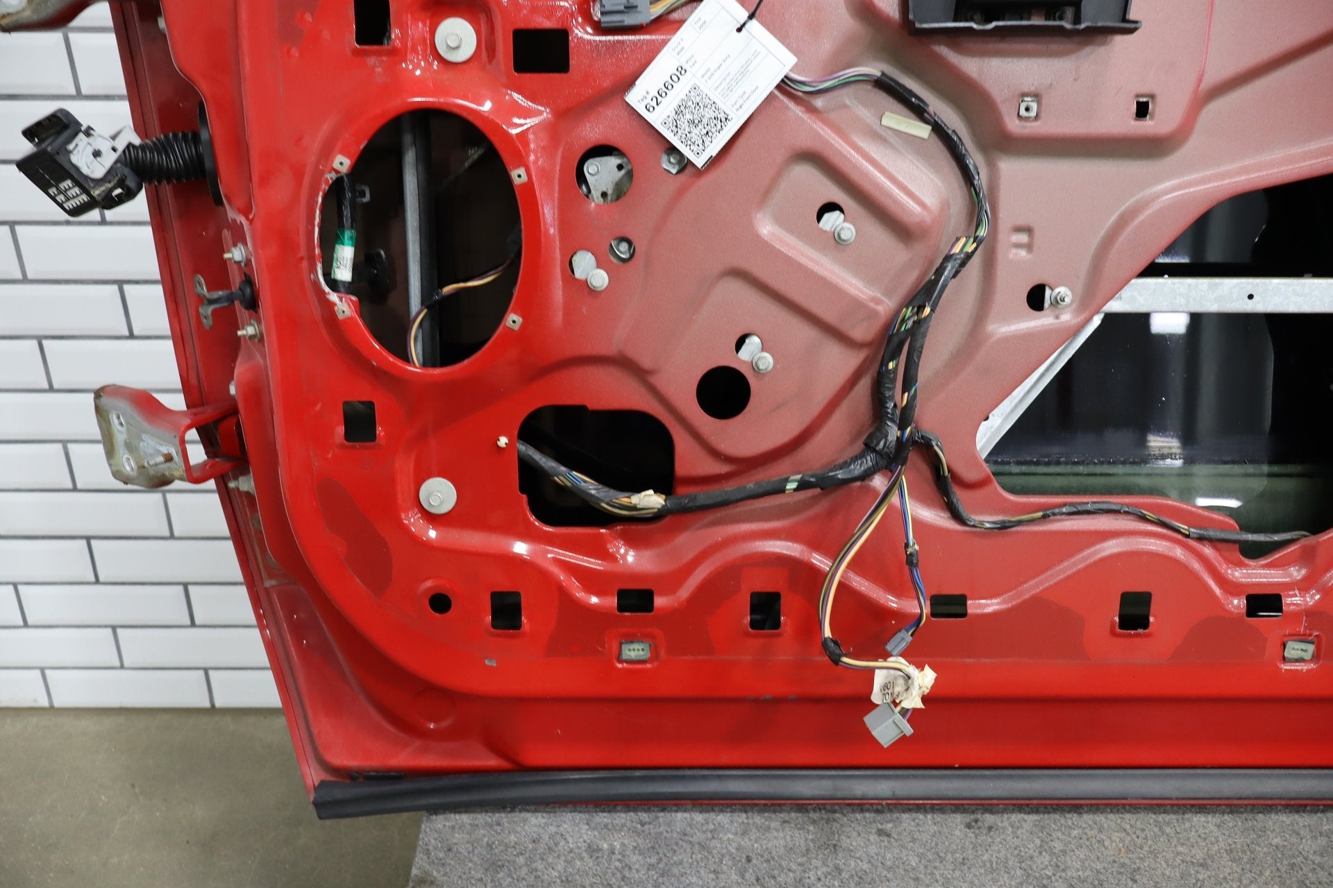 2008-2012 Ford F-250 Super Duty Right Front Door Red F1 9C3Z2520124A